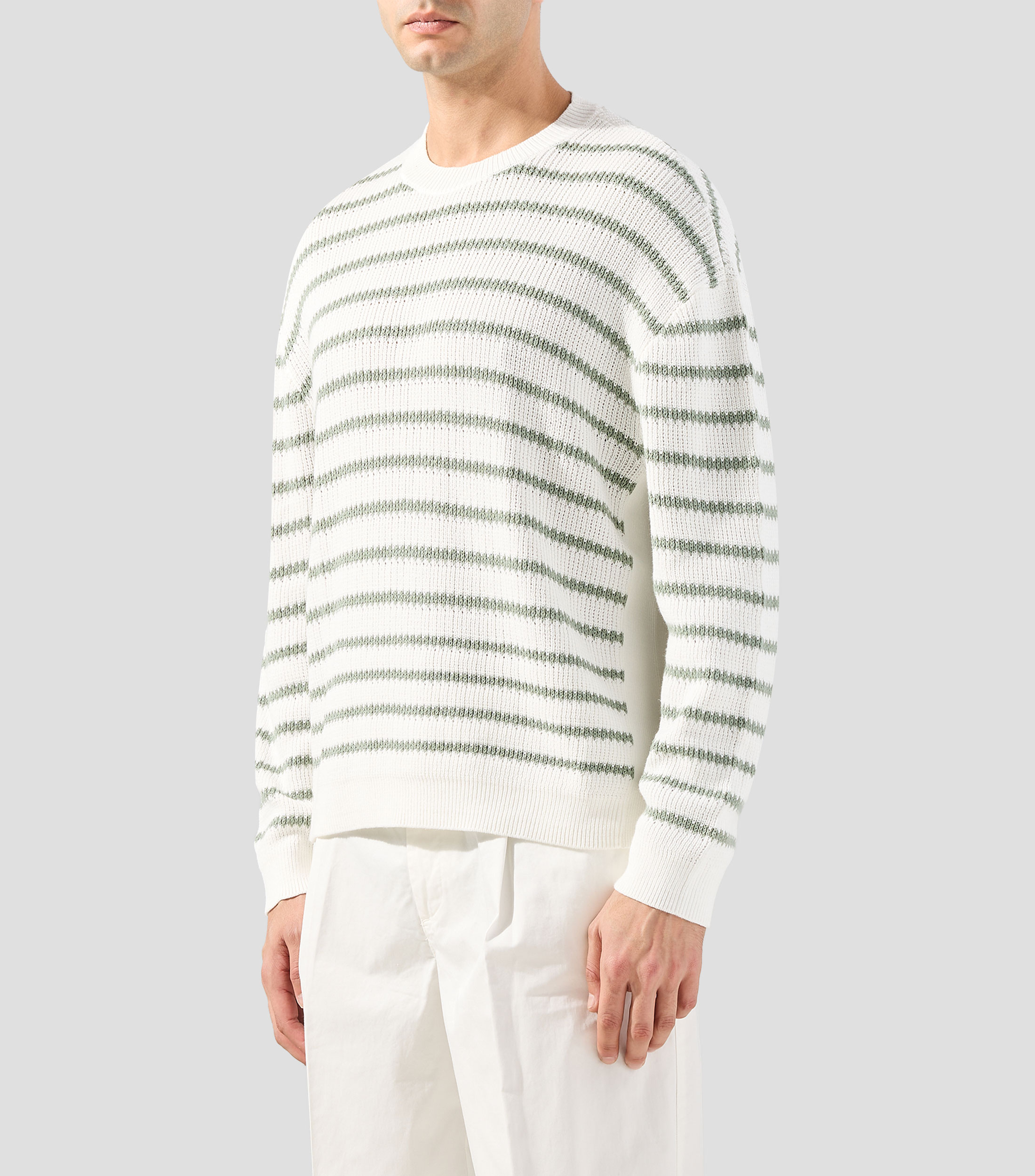 Suéter cuello redondo Hombre